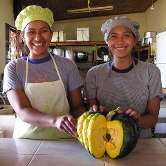 カボチャの中身